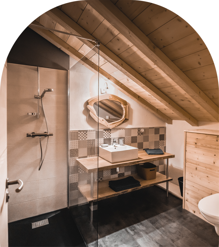 Gite le Moulin des Scies Neuves - La salle de bain